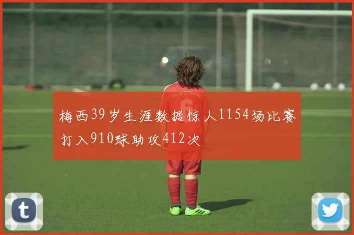 梅西39岁生涯数据惊人1154场比赛打入910球助攻412次