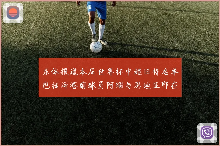 东体报道本届世界杯中超旧将名单包括海港前球员阿瑙与恩迪亚耶在内的10位球员